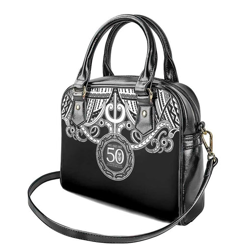 Kia Kaha Te Reo Maori New Zealand Shoulder Handbag 50th Anniversary Ake Ake Ake - Aussie Hoodie