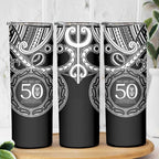 Kia Kaha Te Reo Maori New Zealand Skinny Tumbler 50th Anniversary Ake Ake Ake - Aussie Hoodie