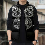 Kia Kaha Te Reo Maori New Zealand Sleeveless Puffer Jacket 50th Anniversary Ake Ake Ake - Aussie Hoodie