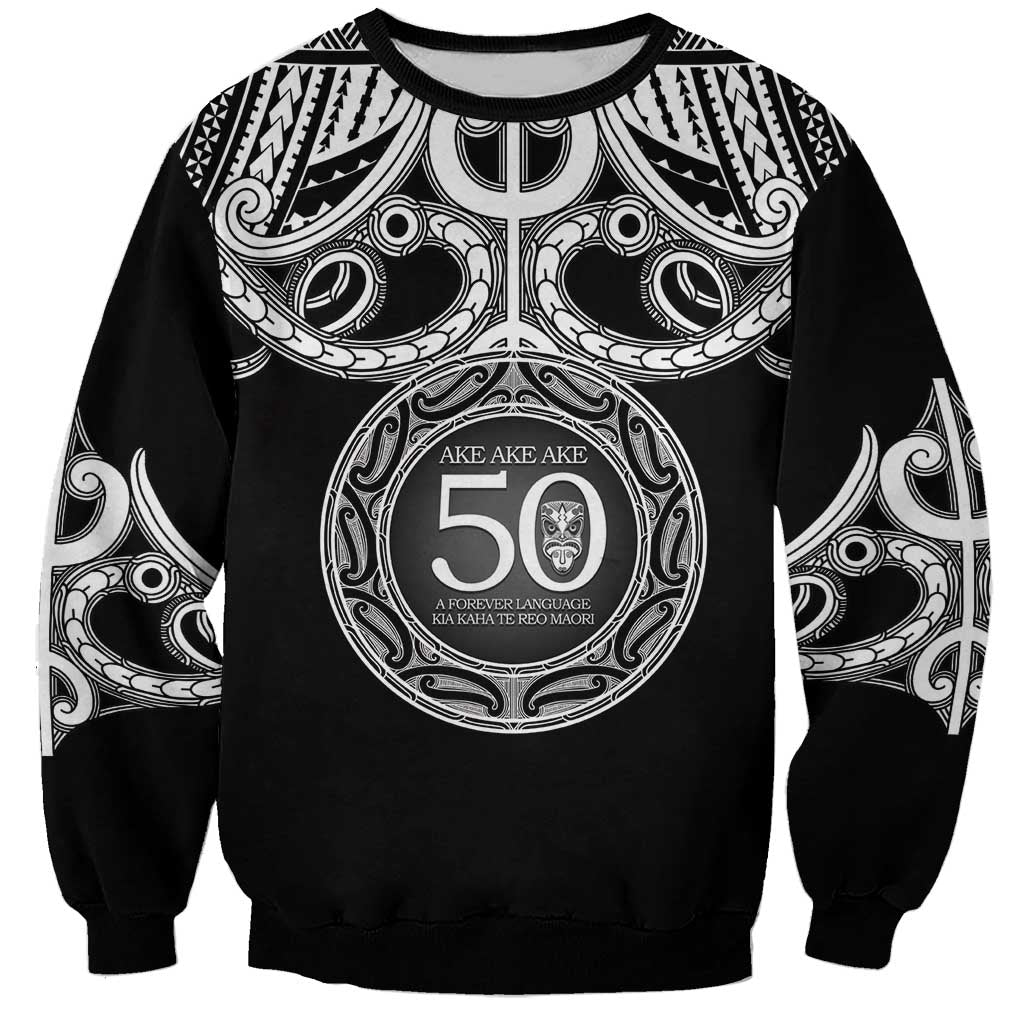 Kia Kaha Te Reo Maori New Zealand Sweatshirt 50th Anniversary Ake Ake Ake - Aussie Hoodie