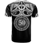 Kia Kaha Te Reo Maori New Zealand T Shirt 50th Anniversary Ake Ake Ake - Aussie Hoodie