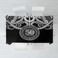 Kia Kaha Te Reo Maori New Zealand Tablecloth 50th Anniversary Ake Ake Ake - Aussie Hoodie