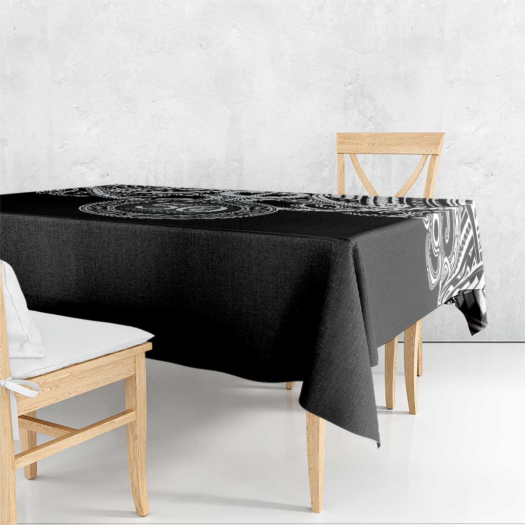 Kia Kaha Te Reo Maori New Zealand Tablecloth 50th Anniversary Ake Ake Ake - Aussie Hoodie