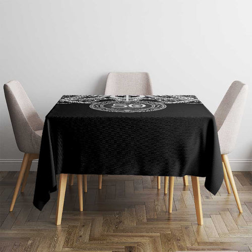 Kia Kaha Te Reo Maori New Zealand Tablecloth 50th Anniversary Ake Ake Ake - Aussie Hoodie