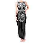 Kia Kaha Te Reo Maori New Zealand Tank Maxi Dress 50th Anniversary Ake Ake Ake - Aussie Hoodie