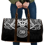 Kia Kaha Te Reo Maori New Zealand Travel Bag 50th Anniversary Ake Ake Ake - Aussie Hoodie