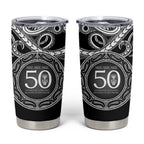 Kia Kaha Te Reo Maori New Zealand Tumbler Cup 50th Anniversary Ake Ake Ake - Aussie Hoodie