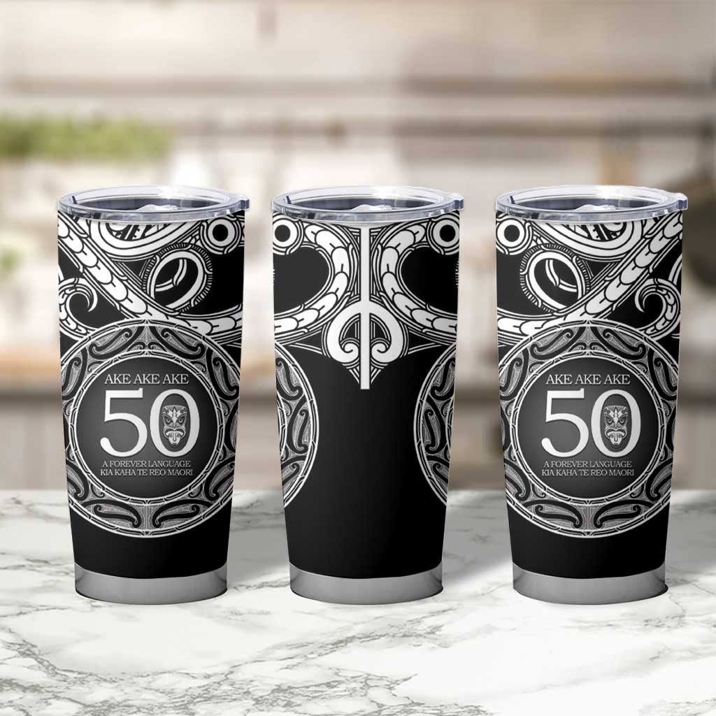 Kia Kaha Te Reo Maori New Zealand Tumbler Cup 50th Anniversary Ake Ake Ake - Aussie Hoodie