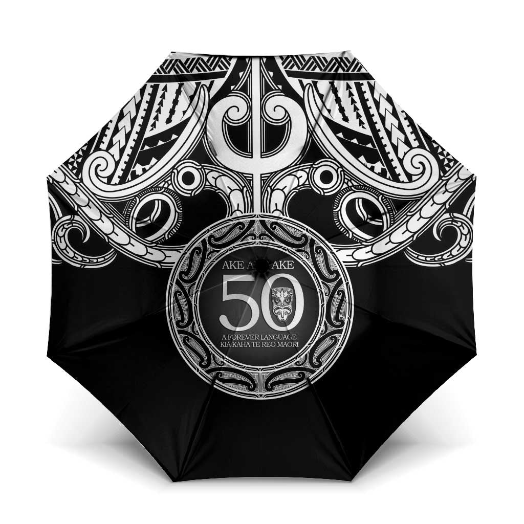 Kia Kaha Te Reo Maori New Zealand Umbrella 50th Anniversary Ake Ake Ake - Aussie Hoodie
