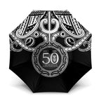 Kia Kaha Te Reo Maori New Zealand Umbrella 50th Anniversary Ake Ake Ake - Aussie Hoodie
