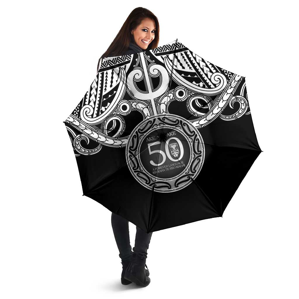 Kia Kaha Te Reo Maori New Zealand Umbrella 50th Anniversary Ake Ake Ake - Aussie Hoodie