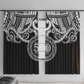 Kia Kaha Te Reo Maori New Zealand Window Curtain 50th Anniversary Ake Ake Ake - Aussie Hoodie