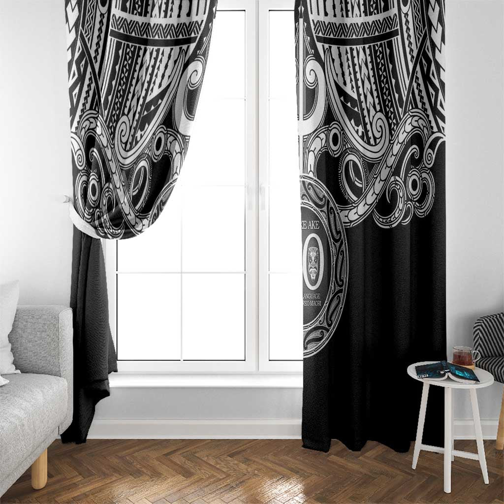 Kia Kaha Te Reo Maori New Zealand Window Curtain 50th Anniversary Ake Ake Ake - Aussie Hoodie