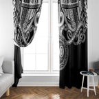 Kia Kaha Te Reo Maori New Zealand Window Curtain 50th Anniversary Ake Ake Ake - Aussie Hoodie