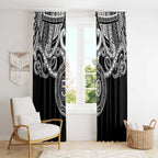 Kia Kaha Te Reo Maori New Zealand Window Curtain 50th Anniversary Ake Ake Ake - Aussie Hoodie