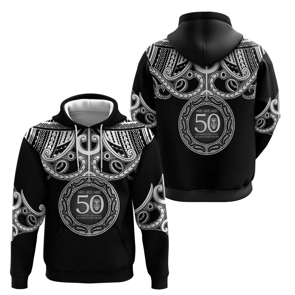 Kia Kaha Te Reo Maori New Zealand Zip Hoodie 50th Anniversary Ake Ake Ake - Aussie Hoodie