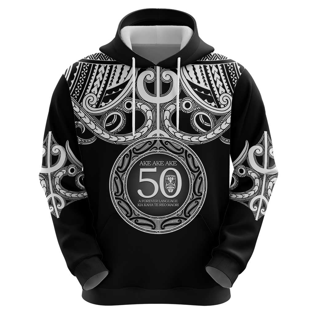 Kia Kaha Te Reo Maori New Zealand Zip Hoodie 50th Anniversary Ake Ake Ake - Aussie Hoodie
