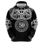 Kia Kaha Te Reo Maori New Zealand Zip Hoodie 50th Anniversary Ake Ake Ake - Aussie Hoodie