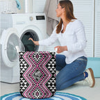 New Zealand Mawhero Taniko Motifs Laundry Basket Maori Poi Dance Costume Inspired
