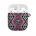 New Zealand Mawhero Taniko Motifs AirPods Case Maori Poi Dance Costume Inspired