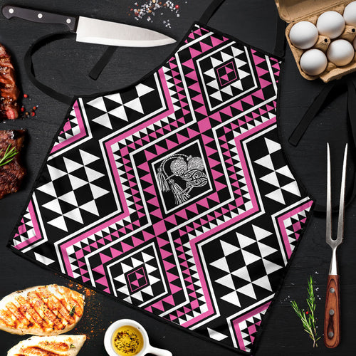 New Zealand Mawhero Taniko Motifs Apron Maori Poi Dance Costume Inspired