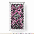 New Zealand Mawhero Taniko Motifs Baby Bed Cover Maori Poi Dance Costume Inspired