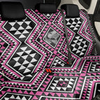 New Zealand Mawhero Taniko Motifs Back Car Seat Cover Maori Poi Dance Costume Inspired