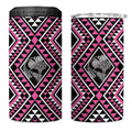 New Zealand Mawhero Taniko Motifs 4 in 1 Can Cooler Tumbler Maori Poi Dance Costume Inspired