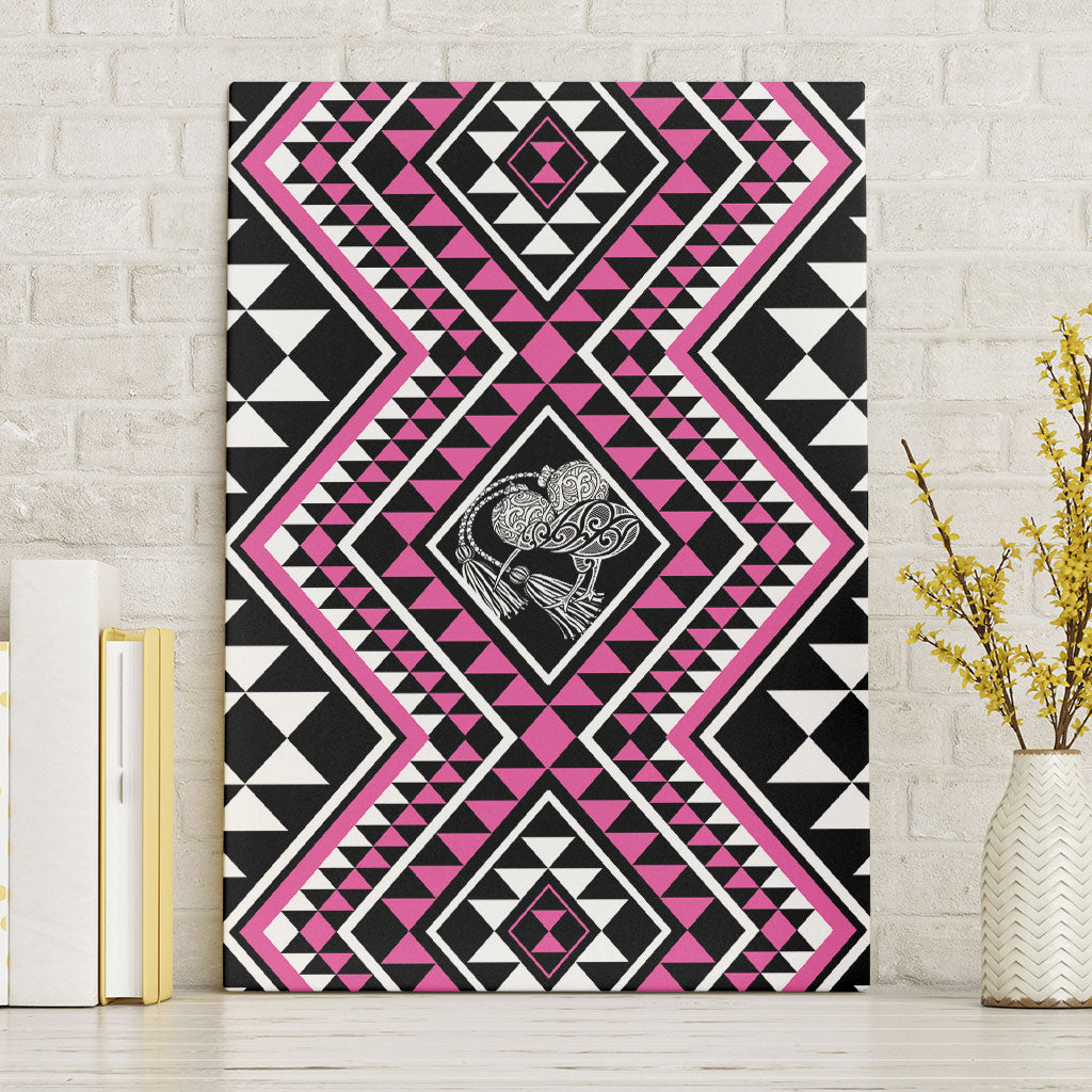 New Zealand Mawhero Taniko Motifs Canvas Wall Art Maori Poi Dance Costume Inspired