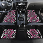 New Zealand Mawhero Taniko Motifs Car Mats Maori Poi Dance Costume Inspired