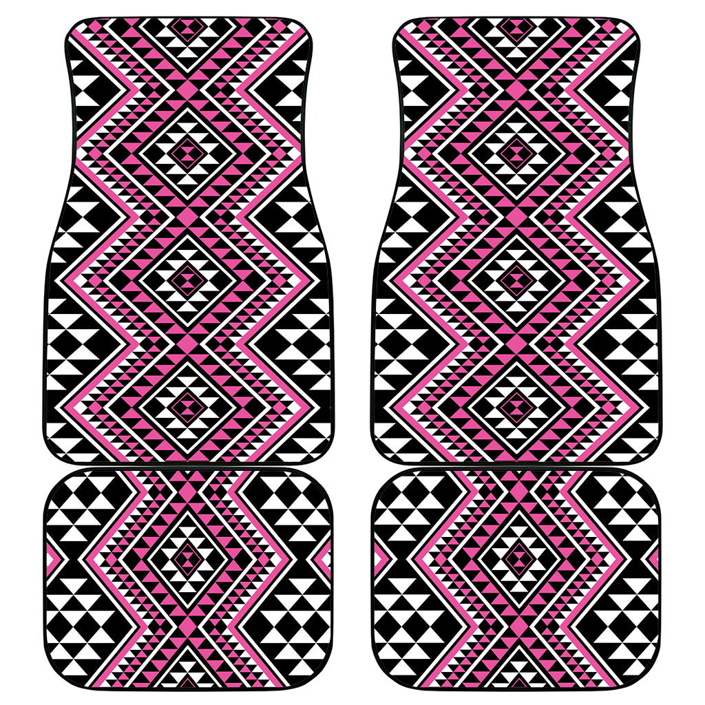 New Zealand Mawhero Taniko Motifs Car Mats Maori Poi Dance Costume Inspired