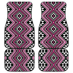 New Zealand Mawhero Taniko Motifs Car Mats Maori Poi Dance Costume Inspired
