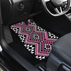 New Zealand Mawhero Taniko Motifs Car Mats Maori Poi Dance Costume Inspired
