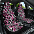New Zealand Mawhero Taniko Motifs Car Seat Cover Maori Poi Dance Costume Inspired