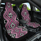 New Zealand Mawhero Taniko Motifs Car Seat Cover Maori Poi Dance Costume Inspired