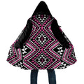 New Zealand Mawhero Taniko Motifs Cloak Maori Poi Dance Costume Inspired