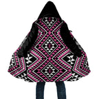 New Zealand Mawhero Taniko Motifs Cloak Maori Poi Dance Costume Inspired