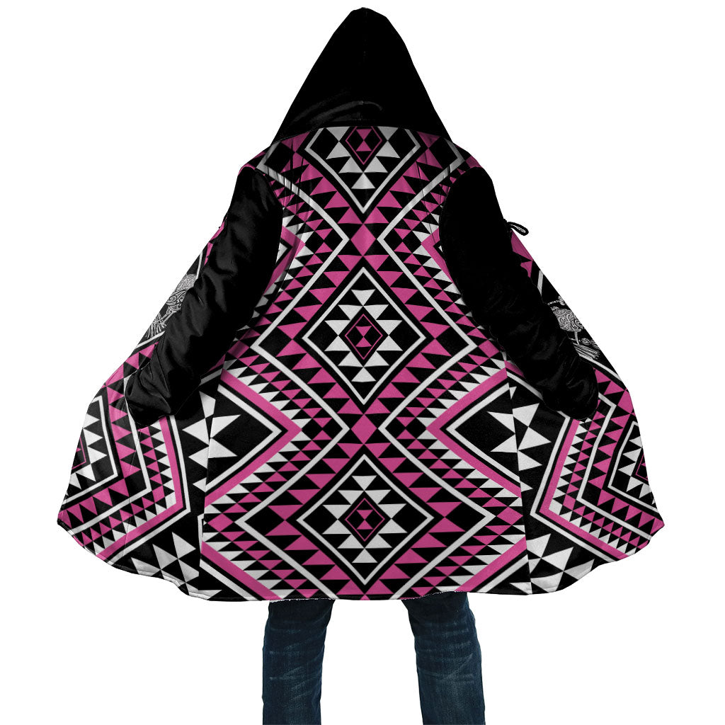 New Zealand Mawhero Taniko Motifs Cloak Maori Poi Dance Costume Inspired