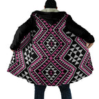 New Zealand Mawhero Taniko Motifs Cloak Maori Poi Dance Costume Inspired