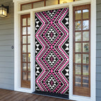 New Zealand Mawhero Taniko Motifs Door Cover Maori Poi Dance Costume Inspired