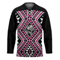 New Zealand Mawhero Taniko Motifs Hockey Jersey Maori Poi Dance Costume Inspired