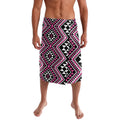 New Zealand Mawhero Taniko Motifs Lavalava Maori Poi Dance Costume Inspired