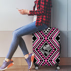 New Zealand Mawhero Taniko Motifs Luggage Cover Maori Poi Dance Costume Inspired
