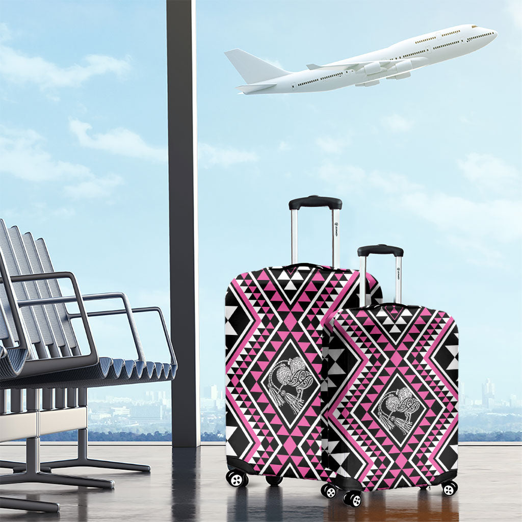 New Zealand Mawhero Taniko Motifs Luggage Cover Maori Poi Dance Costume Inspired