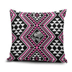 New Zealand Mawhero Taniko Motifs Pillow Cover Maori Poi Dance Costume Inspired
