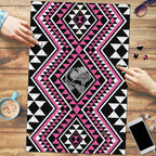 New Zealand Mawhero Taniko Motifs Puzzle Maori Poi Dance Costume Inspired
