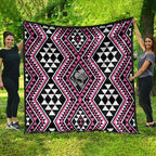 New Zealand Mawhero Taniko Motifs Quilt Maori Poi Dance Costume Inspired