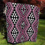 New Zealand Mawhero Taniko Motifs Quilt Maori Poi Dance Costume Inspired