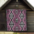 New Zealand Mawhero Taniko Motifs Quilt Maori Poi Dance Costume Inspired