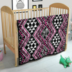 New Zealand Mawhero Taniko Motifs Quilt Maori Poi Dance Costume Inspired